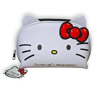 The Creme Shop X Hello Kitty Makeup Pouch with Bright Red Bow - Limited Edition